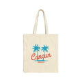 Cancun Mexico Cotton Canvas Cancun Tote Bag Personalization Available Tote Bag – Bold Style · High-Quality Print