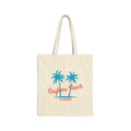 Daytona Beach Florida Cotton Canvas Daytona Beach Tote Bag Personalization Available Tote Bag – Easygoing Wear · High-Quality Print