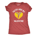 Funny Taco Women Tshirts Taco Lover Gift Funny Taco Shirt Tacos Are My Valentine Valentine39s Day Taco Valentine Taco Heart Graphic Tee – Feel-Good Design · Must-Have Style