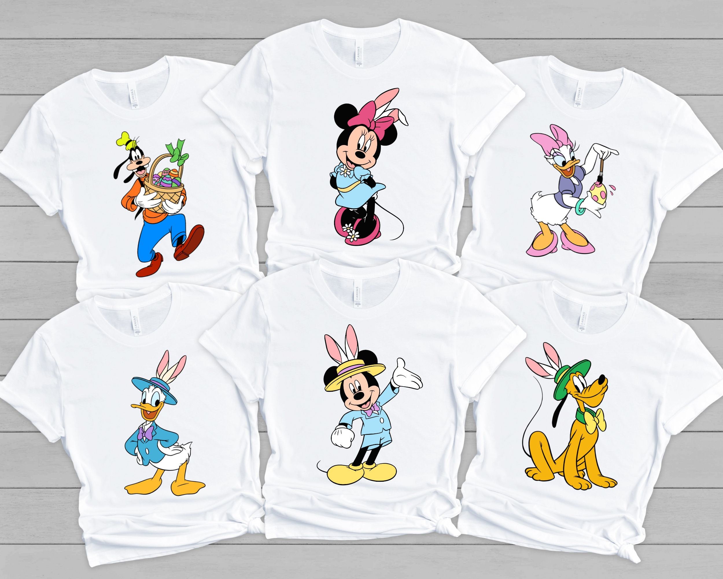 Disney Easter Egg Shirt Disney Easter Day Disney Characters Happy Easter Shirt Disney Family Easter Disneyland Easter 2024 Shirt Graphic Tee – Warm & Stylish · Perfect For Daily Wear