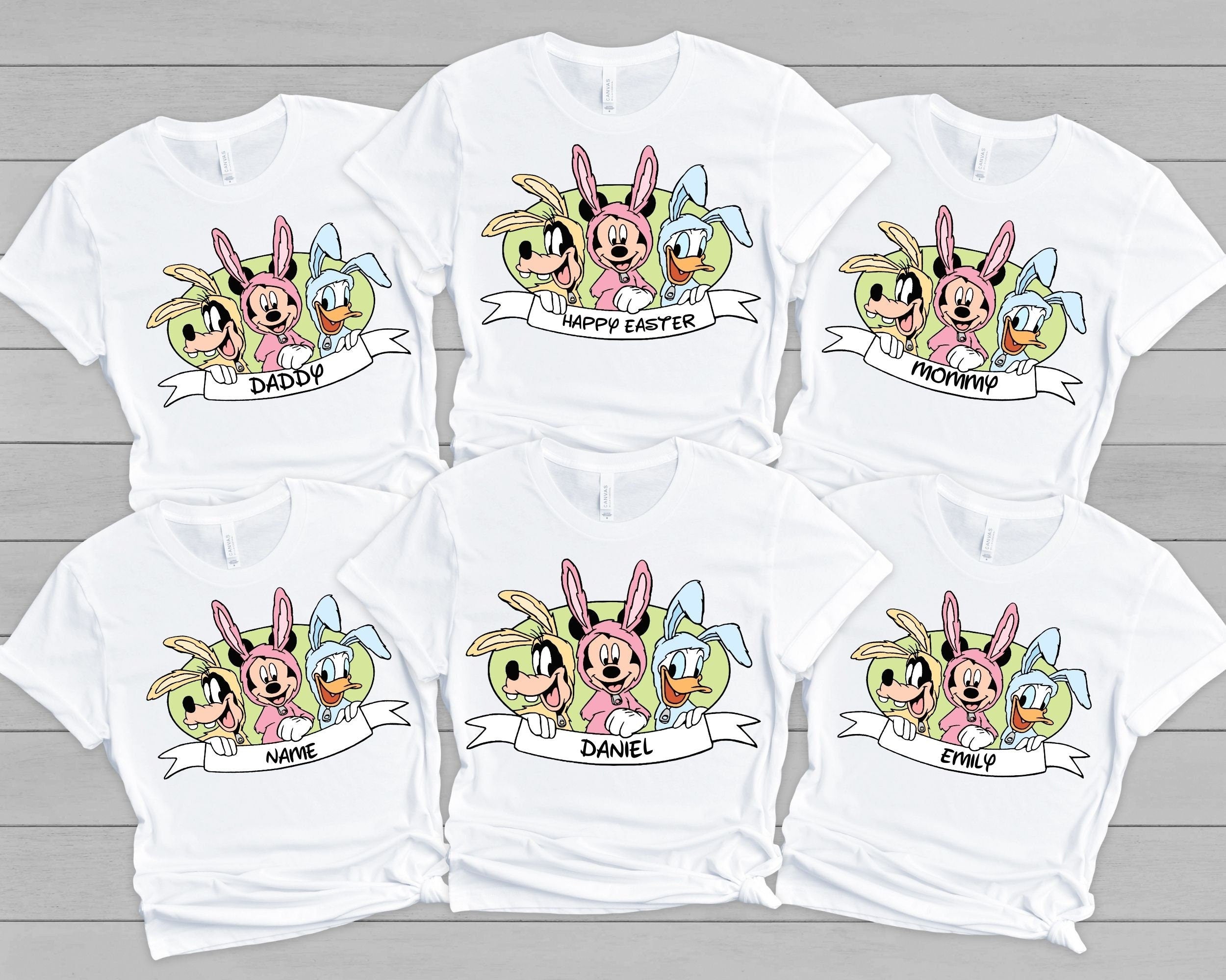 Happy Easter Disney Easter Egg Shirt Disney Easter Day Disney Characters Happy Easter Shirt Disney Family Easter Disneyland Easter Graphic Tee – Cozy Vibes · Great Gift For Fans