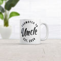 Fathers Day Gift Funny Uncle Coffee Mug With Saying Funny Work Mug Joke Quote Fathers Day Cup 11 Oz Ceramic Promoted to Uncle Est 2024 Graphic Tee – Warm & Stylish · Great Gift For Fans