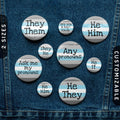 Demiboy Pronoun Pin Buttons Demiboy Pride Flag Tin Pins Custom Any Pronouns TheyThem HeThey HeHim HeIt Ask Me My Pronouns Graphic Tee – Everyday Comfort · Top Pick For Any Outfit