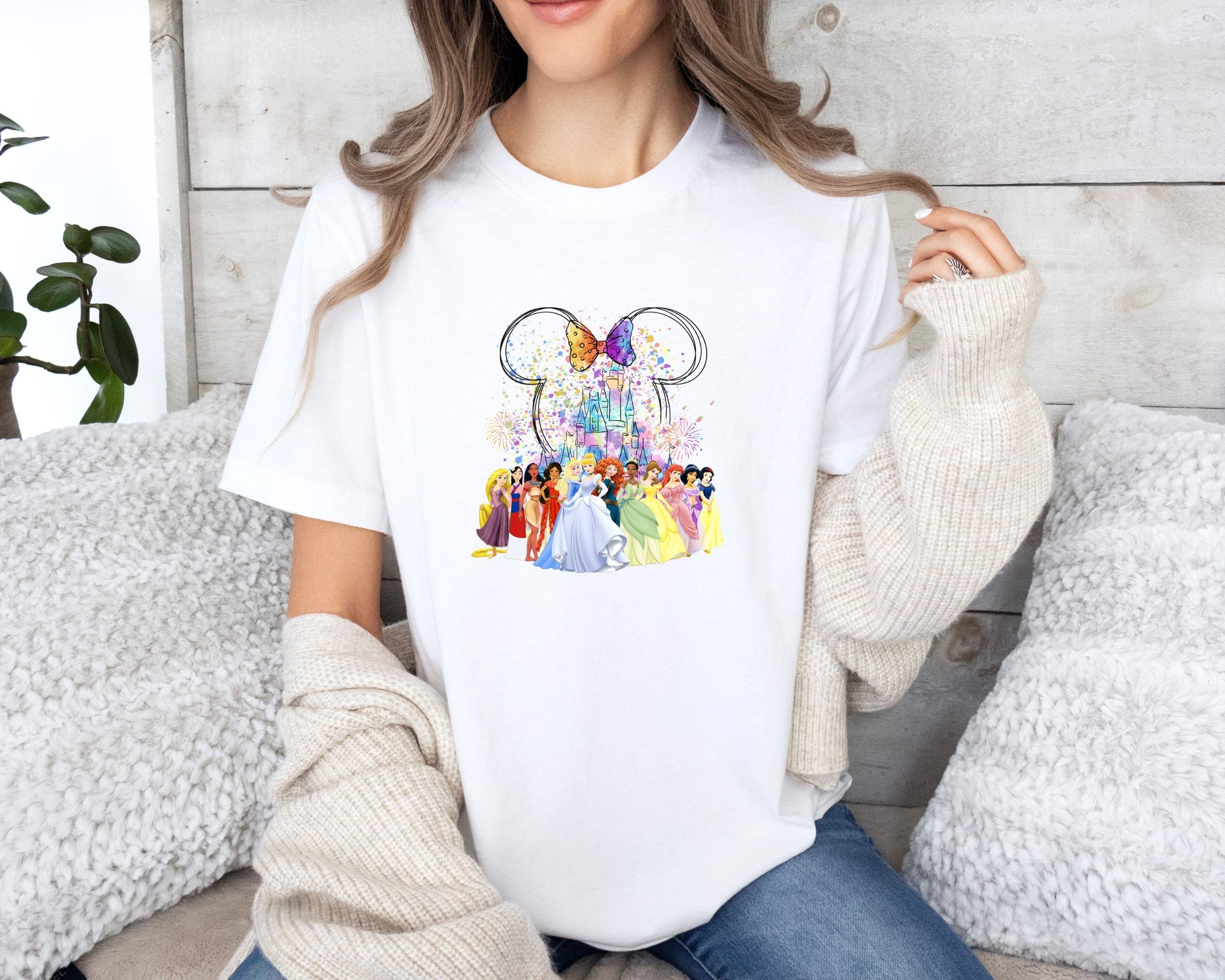 Disney Princess Shirt Disney Watercolor Castle Tee Disney Girl Trip Princess Shirt Princess Castle Disney Family Trip Princess Castle Graphic Tee – Everyday Comfort · Trending Graphic Apparel