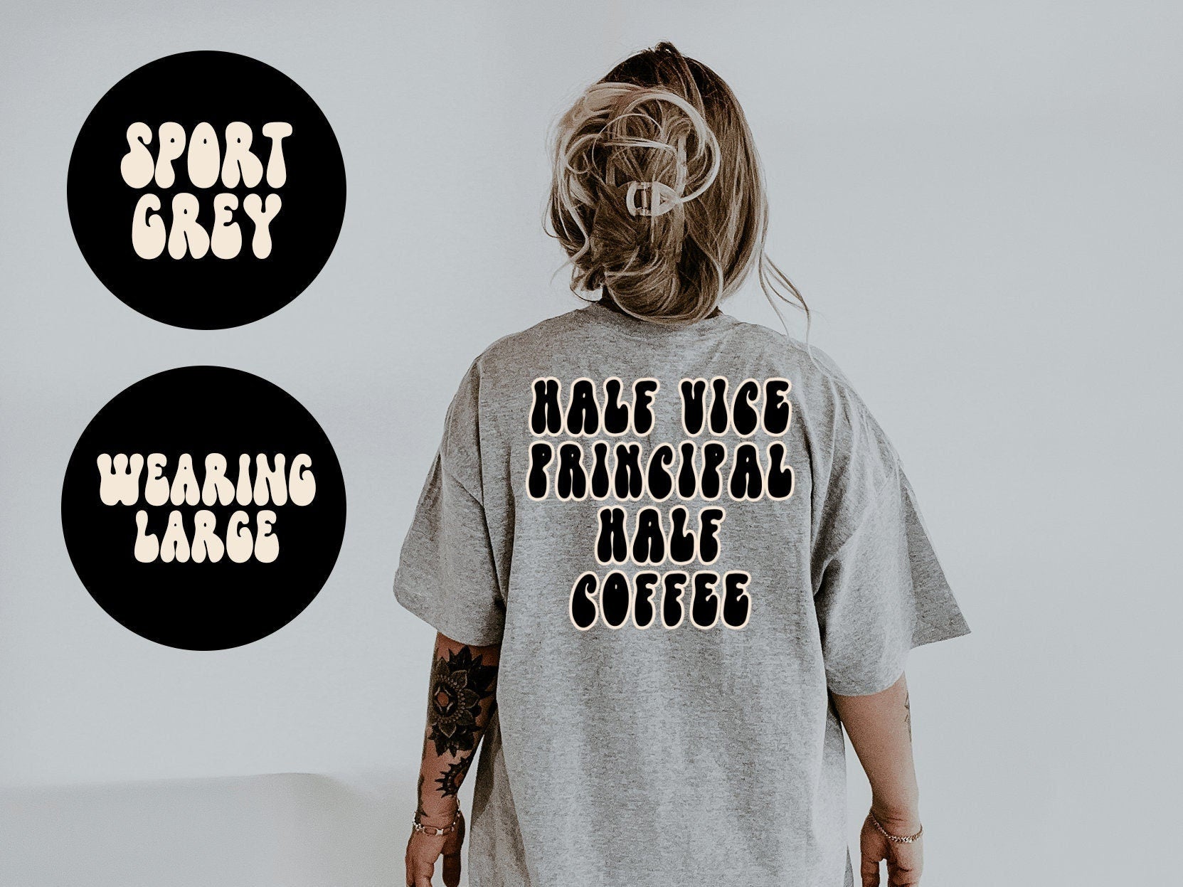 Vice Principal BACK PRINT Shirt Gifts Tshirt Tees TShirt Unisex Funny Graphic Tee – Cozy Vibes · High-Quality Print