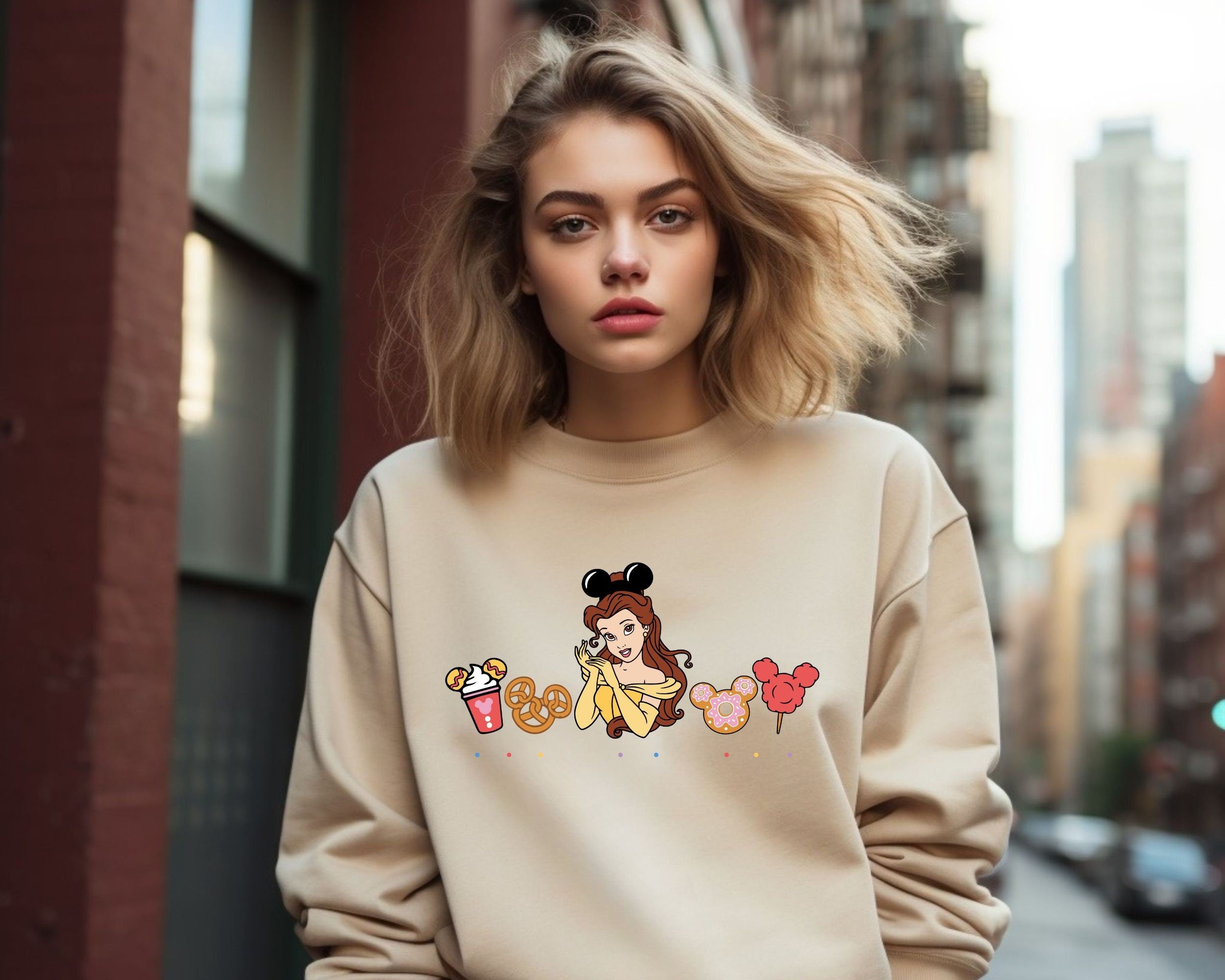 Disney Princess Sweatshirt Disney Princess Birthday Girl Tee Disney Princess Characters Shirts Disney Girl Tee Disneyland Princess Shirt Sweatshirt – Bold Style · Top Pick For Any Outfit