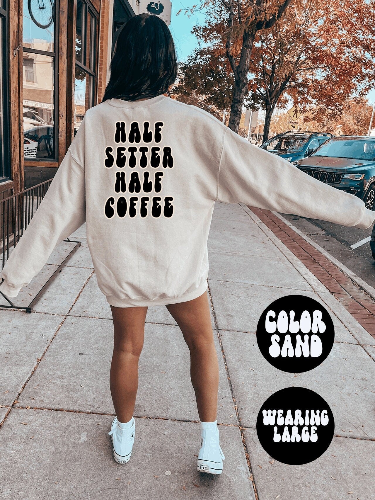 Setter Volleyball Player BACK PRINT Sweatshirt Gifts Crewneck Funny Sweater Shirt Jumper Men Women Him Her Sweatshirt – Premium Graphic · Must-Have Style