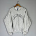Vintage Russell Tag Maryland Spellout BigLogo Embroidered Sweatshirt Crewneck Pullover Baggie Sweater Maryland Colour Gray Size large Sweatshirt – Cozy Vibes · High-Quality Print