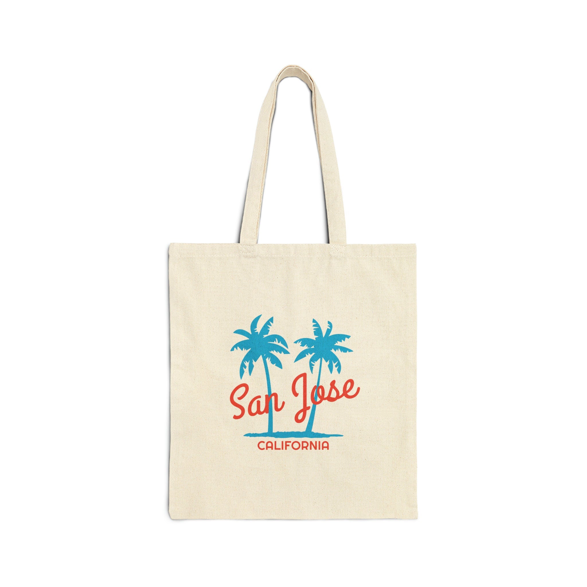 San Jose California Cotton Canvas San Jose Tote Bag Personalization Available Tote Bag – Feel-Good Design · Must-Have Style