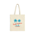 Santa Barbara California Cotton Canvas Santa Barbara Tote Bag Personalization Available Tote Bag – Cozy Vibes · Top Pick For Any Outfit