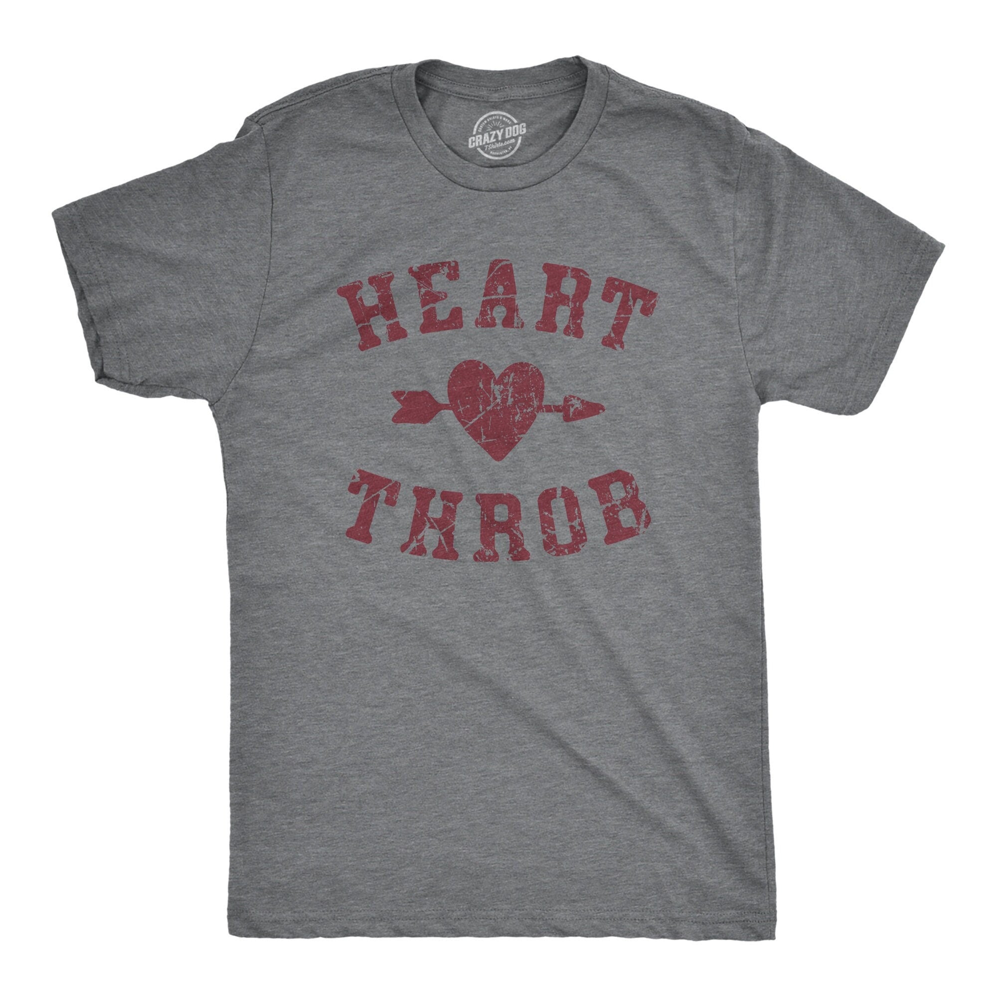 Valentine39s Day Heart Shirt Mens Heart Throb Heart Shirts Heart With An Arrow Love Shirt Anniversary Big Love Shirts Valentine39s Day Graphic Tee – Premium Graphic · Top Pick For Any Outfit