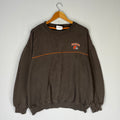Vintage NFL Tag Browns Spellout Small Logo Embroided Sweatshirt Crewneck Pullover Sweater Browns NFL Colour Brown Size X Large Sweatshirt – Warm & Stylish · Must-Have Style