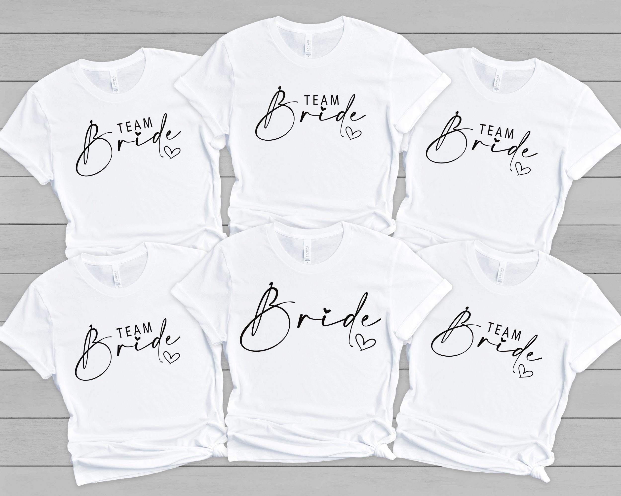 Wedding Gift Team Bride ShirtsBride ShirtBride Squad T ShirtsHen Party TShirts Bachelorette Party TShirtsBridal Party GiftBridesmaid Graphic Tee – Premium Graphic · Top Pick For Any Outfit