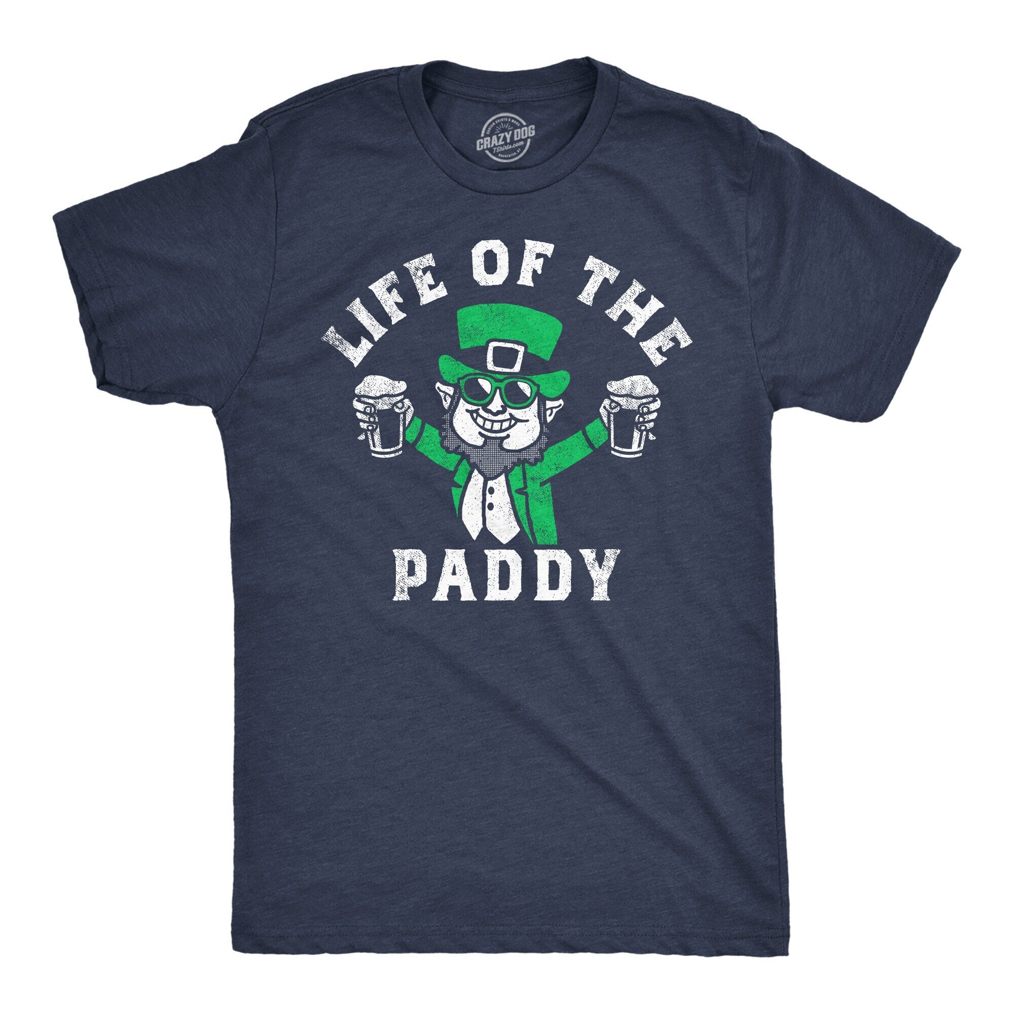 Life Of The PaddyBig Leprechaun Energy St Patricks Day Shirt Lucky Green Shirt Clover Shirt Funny Shirts Drinking Shirt Saint Patrick Graphic Tee – Cozy Vibes · Top Pick For Any Outfit