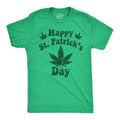 Happy St Patrick39s Day Pot Leaf Irish Weed Top Men 420 Shirts Weed Leaf St Patricks Day Shirts Funny Cannabis Shirts Weed Shirts Graphic Tee – Premium Graphic · Trending Graphic Apparel
