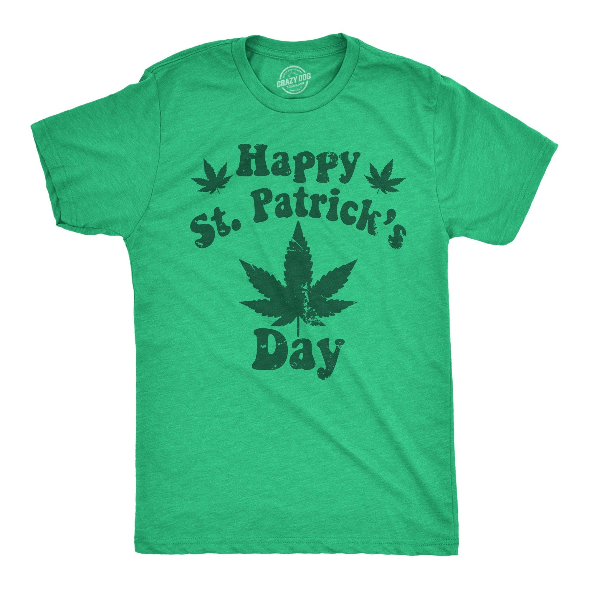 Happy St Patrick39s Day Pot Leaf Irish Weed Top Men 420 Shirts Weed Leaf St Patricks Day Shirts Funny Cannabis Shirts Weed Shirts Graphic Tee – Premium Graphic · Trending Graphic Apparel