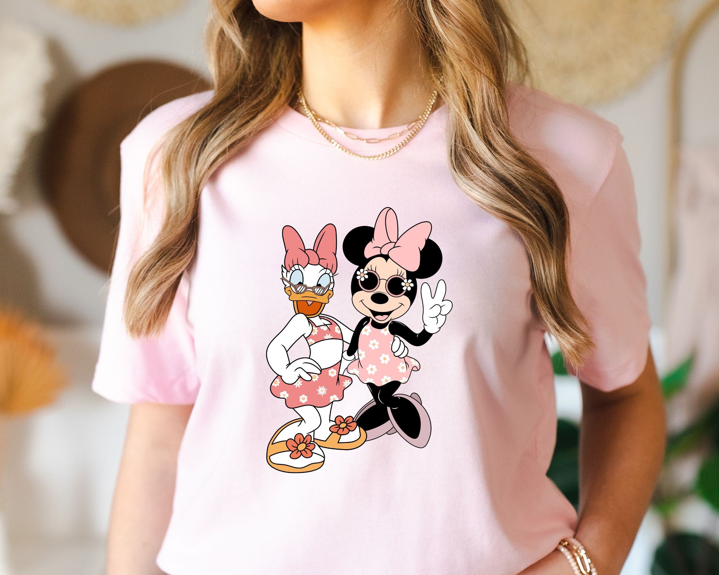 Disney Minnie and Daisy Besties Couple Shirt Disney Best Friend Shirt Disney Girls Trip Shirt Theme Park Shirt Minnie Mouse ShirtDisney Graphic Tee – Bold Style · Must-Have Style