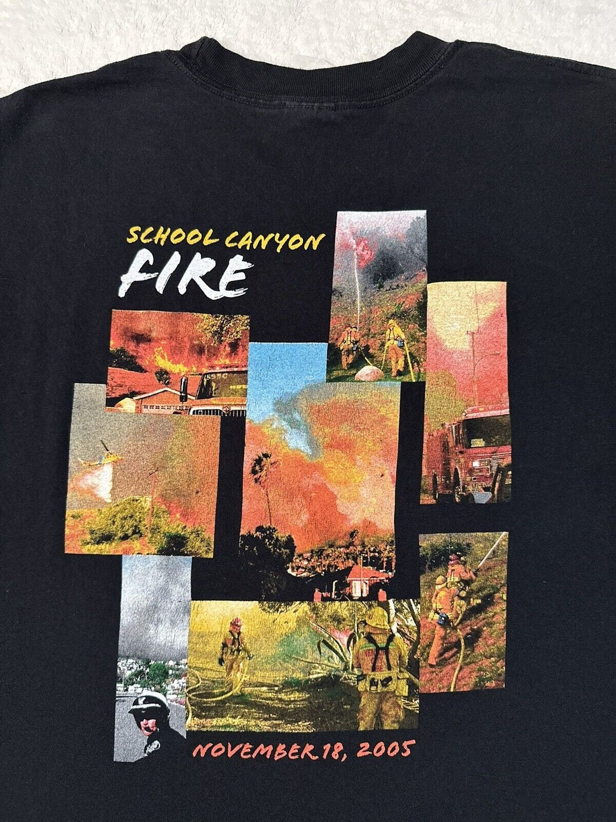 Vintage 2000s Y2K Ventura Emergency Response Team School Canyon Fire T Shirt XL Graphic Tee – Easygoing Wear · Great Gift For Fans