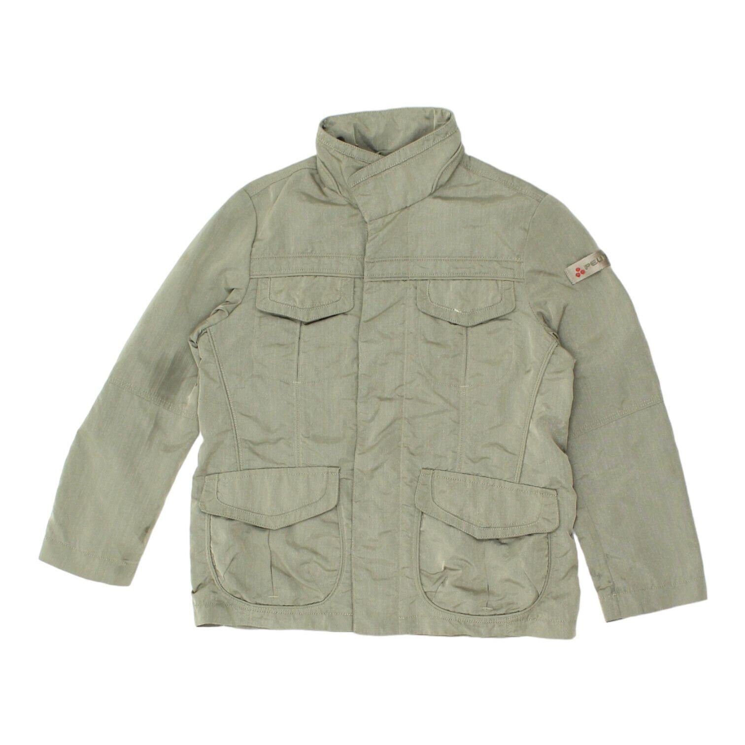 Peuterey Boys Grey Nylon Utility Jacket Vintage High End Luxury Designer Kids Graphic Tee – Cozy Vibes · High-Quality Print