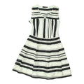 Trussardi Jeans Womens Black White Sleeveless Mesh Dress Vintage Designer VTG Graphic Tee – Aesthetic Look · High-Quality Print