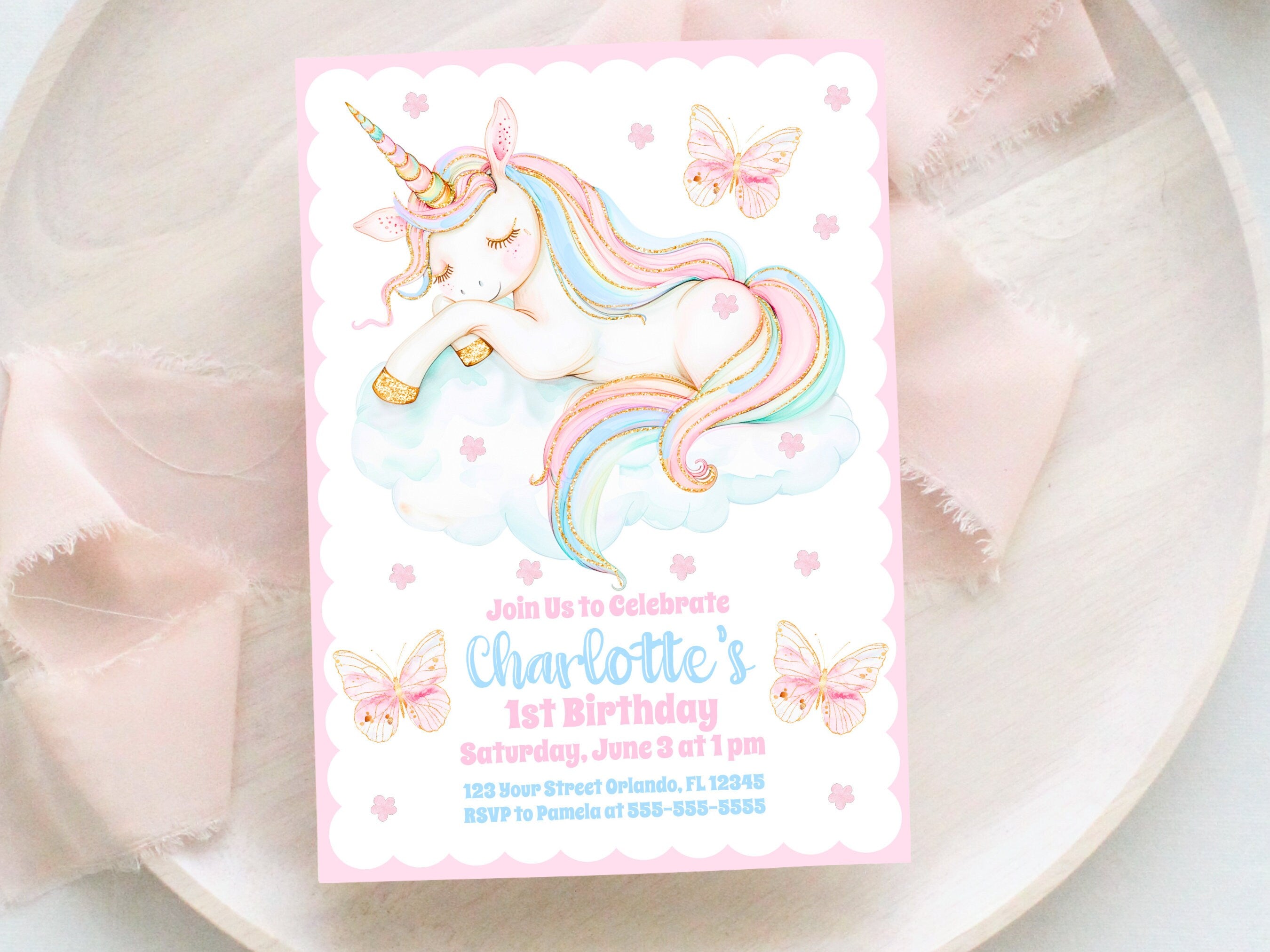 Unicorn First Birthday Invitation Editable Pastel Unicorn Invitation Template Magical Unicorn Party Unicorn 1St Birthday Invite Pink UNI8 Graphic Tee – Warm & Stylish · Top Pick For Any Outfit