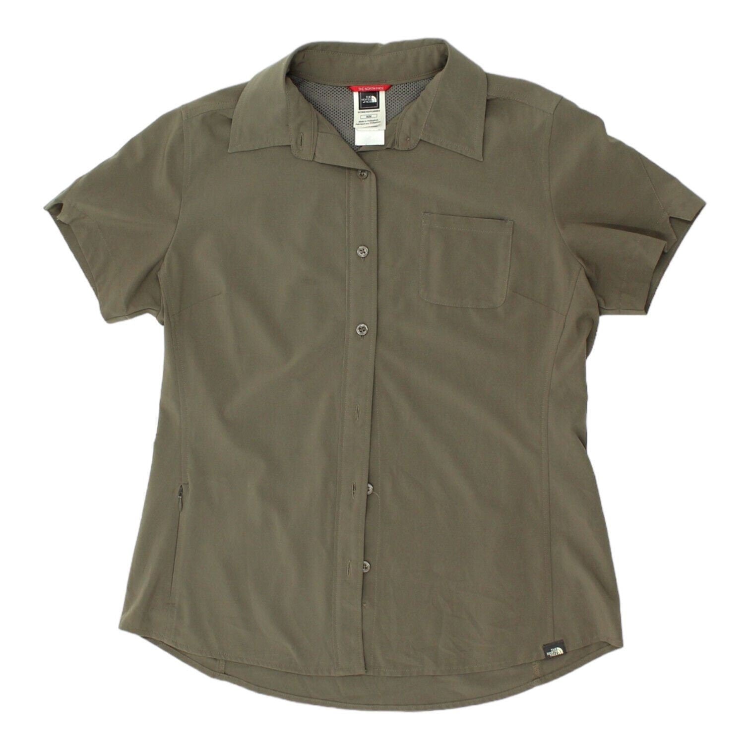 The North Face Camel Trophy Womens Green Short Sleeve Shirt Polyester Designer Graphic Tee – Soft Feel · Top Pick For Any Outfit