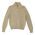 Gianfranco Ferre Mens Beige Half Zip Wool Knit Jumper Vintage Designer Sweater Graphic Tee – Premium Graphic · Perfect For Daily Wear