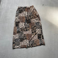 90s animal print patchwork midi skirt size sm Graphic Tee – Soft Feel · Perfect For Daily Wear