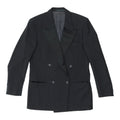 Hugo Boss Mens Double Breasted Navy Wool Mohair Blazer Jacket Vintage Designer Graphic Tee – Fan Favorite · High-Quality Print