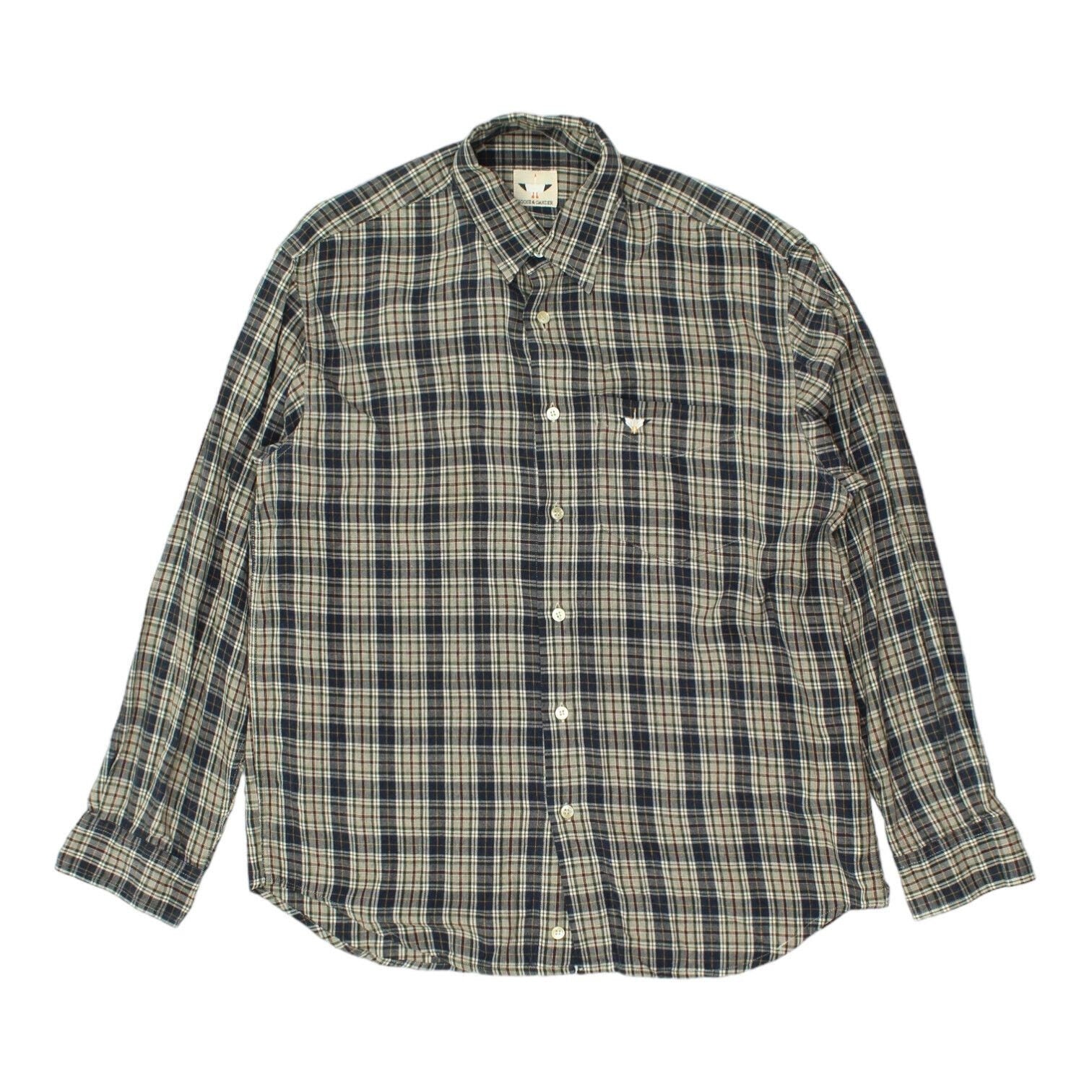 Goose Gander Mens Button Up Check Shirt Vintage Designer Casual VTG Graphic Tee – Premium Graphic · Top Pick For Any Outfit