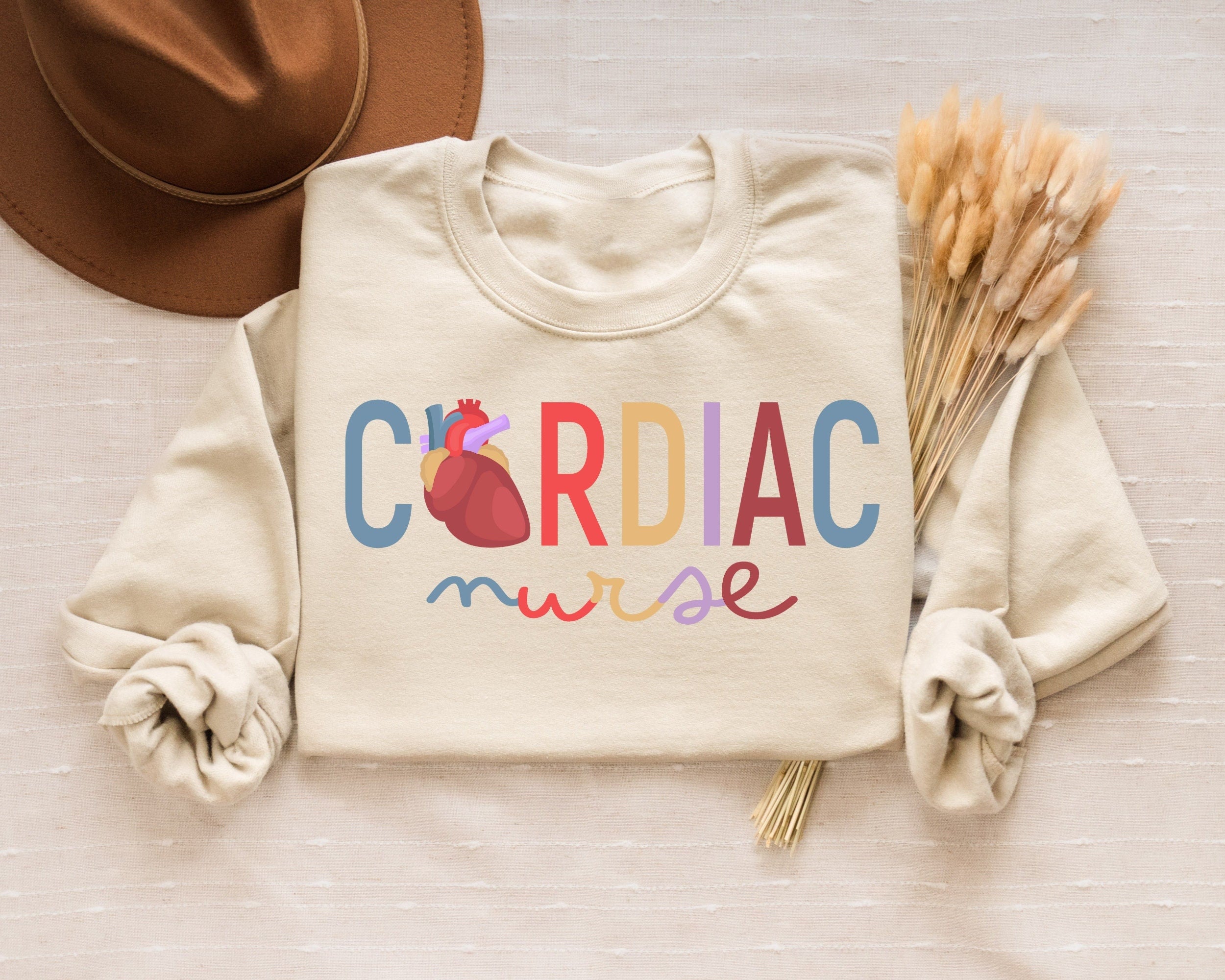 Anatomical Heart Cardiac Nurse Sweatshirt Cardiac Nurse Shirt Medical Professional Shirt Gift For Cardiac Nurse Cardiologist Hoodie Hoodie – Easygoing Wear · Great Gift For Fans