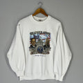 Vintage Fruit Of The Loom Tag Inauguration Washington President BigLogo Printed Sweatshirt Crewneck Sweater President Colour White Size L Sweatshirt – Soft Feel · Trending Graphic Apparel
