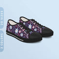 Subtle Bigender Pride Flowers Sneakers Bigender Pride Flag Sneakers Low Top Men39s Women39s Sneakers BlackWhite Sole Bigender Shoes Graphic Tee – Soft Feel · Trending Graphic Apparel