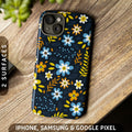 Subtle Aroace Pride Flowers Tough Case iPhone 16 Pro Max Plus 15 14 13 12 11 Samsung S24 S23 S22 S21 Google Pixel 9 8 7 6 5 Phone Graphic Tee – Aesthetic Look · Great Gift For Fans