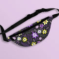 Subtle Nonbinary Pride Flowers Fanny Pack LGBTQ Enby Pride Flag Belt Bag All Over Print Waist Bag Bum Bag Hip Bag Crossbody Bag Tote Bag – Warm & Stylish · High-Quality Print