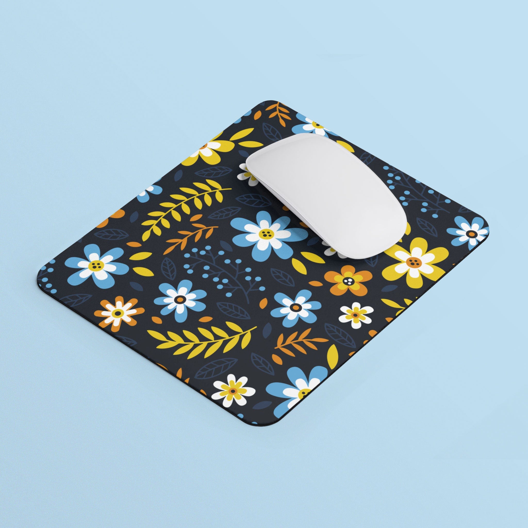 Subtle Aroace Pride Flowers Mouse Pad Rectangle Mouse Pad Aroace Flag Mouse Pad Aromantic Asexual Pride Mousepad Home Office Gift Graphic Tee – Easygoing Wear · Top Pick For Any Outfit