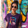 Cool Cat Streetwear Tee Graffiti Paint Drip Cat Shirt Streetwise Cat Wearing Sunglasses Gifts for Cat Lovers Graphic Tee – Warm & Stylish · Trending Graphic Apparel