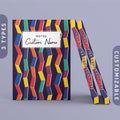Personalized Subtle Rainbow Zigzag Journal LGBTQ Rainbow Pride Flag Sketchbook Customizable Hardcover Notebook Custom Name Text Graphic Tee – Premium Graphic · Great Gift For Fans