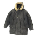 Woolrich Mens Grey Fur Trim Hooded Arctic Parka Coat Vintage Designer VTG Graphic Tee – Aesthetic Look · Trending Graphic Apparel