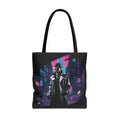 Cyberpunk Chic Film Noir Detective AOP Tote Bag Tote Bag – Feel-Good Design · Great Gift For Fans