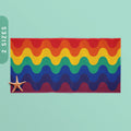 Subtle Rainbow Pride Waves Beach Towel 30x60quot 36x72quot Beach Towel Bath Pool Towel Beach Lovers Towel Rainbow Flag Towel Graphic Tee – Fan Favorite · Must-Have Style