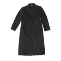 Valentina Womens Grey Long Button Up Overcoat Vintage Designer High End VTG Graphic Tee – Warm & Stylish · Great Gift For Fans