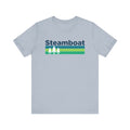 Steamboat Springs Colorado TShirt Retro Trees Unisex Steamboat Springs Shirt Personalization Available Graphic Tee – Easygoing Wear · Great Gift For Fans