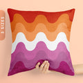 Subtle Lesbian Pride Waves Pillow Case Insert All Over Throw Pillow Pride Cushion Cover LGBTQ Lesbian Pride Flag Color Pillow Cover Graphic Tee – Feel-Good Design · Top Pick For Any Outfit
