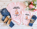 Custom Our First Mother39s Day Shirts Mom Shirts With Names Personalized Mom Shirts Mommy Shirt Mother39s Day Gifts New Mom Gifts Graphic Tee – Aesthetic Look · Must-Have Style