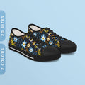 Aroace Pride Flowers Sneakers Low Top Men39s Women39s Sneakers BlackWhite Sole Aro Ace Flag Colors Shoes Aro Ace Pride Wear Graphic Tee – Everyday Comfort · Trending Graphic Apparel