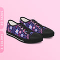 Subtle Omnisexual Pride Flowers Shoes Low Top Men39s Women39s Sneakers BlackWhite Sole Omnisexual Pride Flag Sneakers Pride Outfit Graphic Tee – Warm & Stylish · Great Gift For Fans