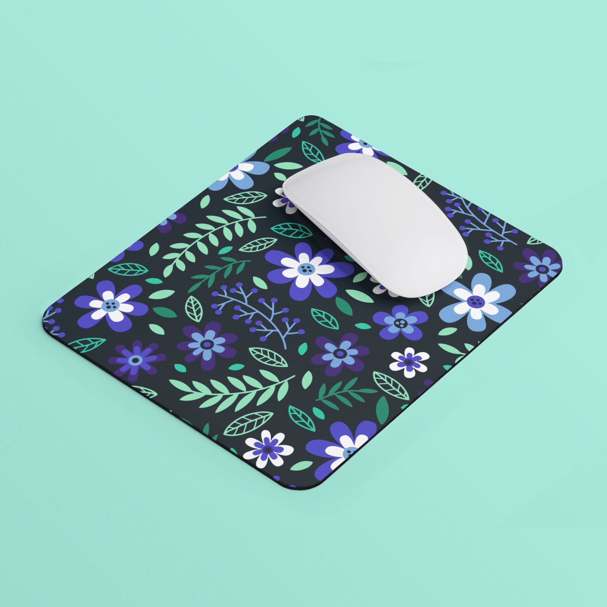 Subtle MLMGay Pride Flowers Mouse Pad Rectangle Mouse Pad Gay Pride Mouse Pad MLM Pride Flag Mousepad Home Office Gift Graphic Tee – Warm & Stylish · High-Quality Print