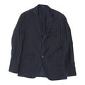 Massimo Dutti Mens Navy Wool Blazer Jacket Vintage High End Designer Suit VTG Graphic Tee – Everyday Comfort · Great Gift For Fans
