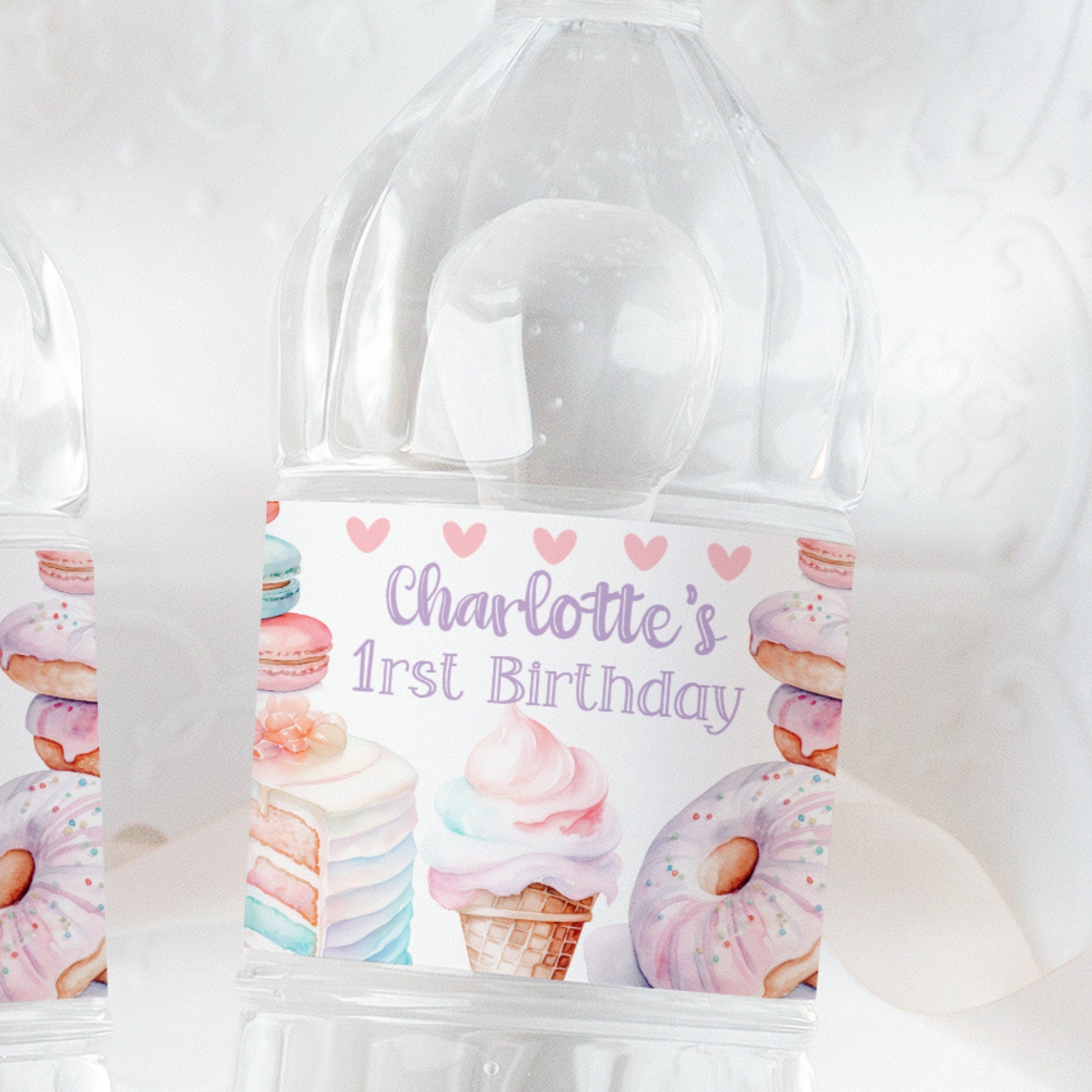 Sweet One Water Bottle Label Sweet One Party Favors Girl 1St Birthday Water Bottle Wrapper She Is a Sweet One Party Decorations Dessert SWE1 Graphic Tee – Fan Favorite · Trending Graphic Apparel